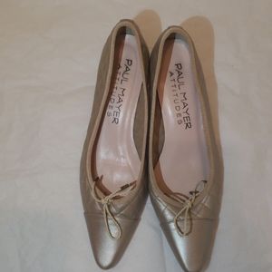 Paul Mayer Bow Low Heel Shoes